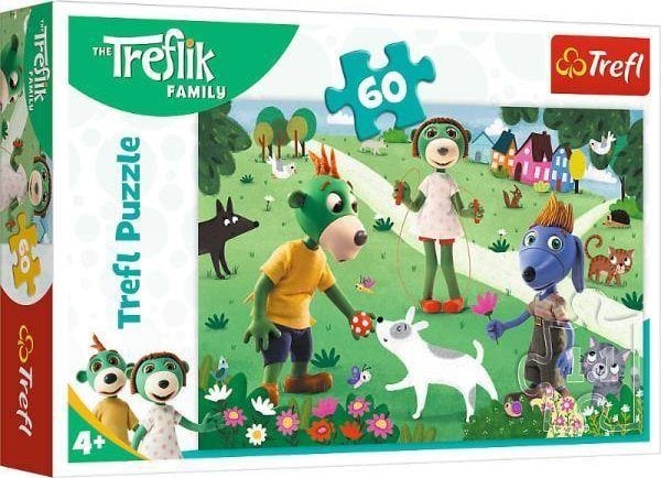Trefl Puzzle 60 Ziua plină de bucurie a Trefliks TREFL