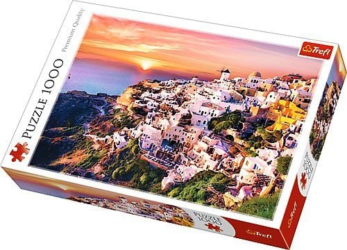 Trefl Puzzle Apus de soare peste Santorini 1000 buc. (10435)