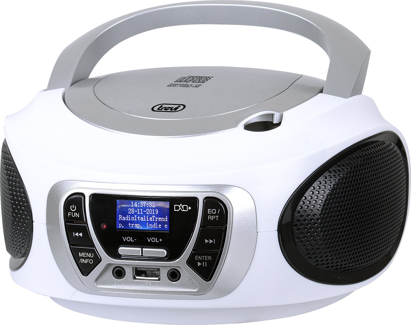 Trevi Boombox Trevi CMP51001 DAB CD USB Radio MP3 alb