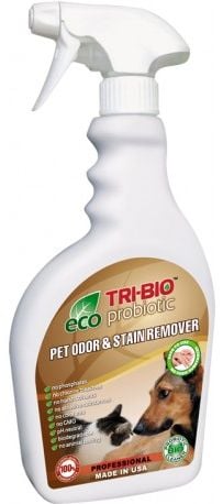 2in1 Dezodorizarea probiotic Parfum Spray animale și pentru îndepărtarea petelor, 420 ml (TRB04185)