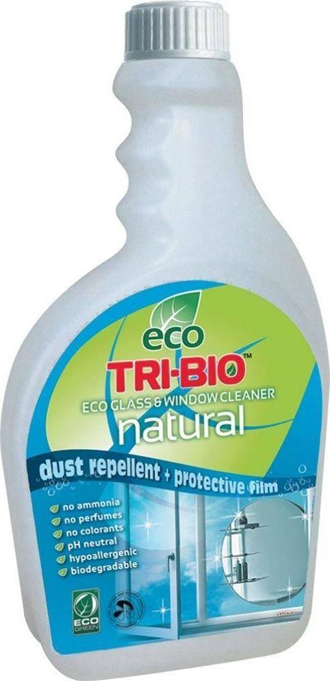 Tri-Bio TRI-BIO, Spray pentru spalat geamuri si oglinzi, REFILL, 500ml