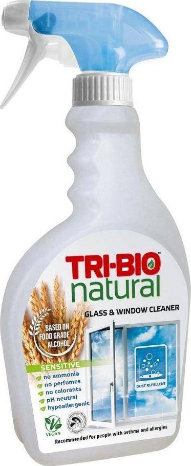 Tri-Bio TRI-BIO, Spray pentru spalarea geamurilor si oglinzilor SENSITIVE, 500ml