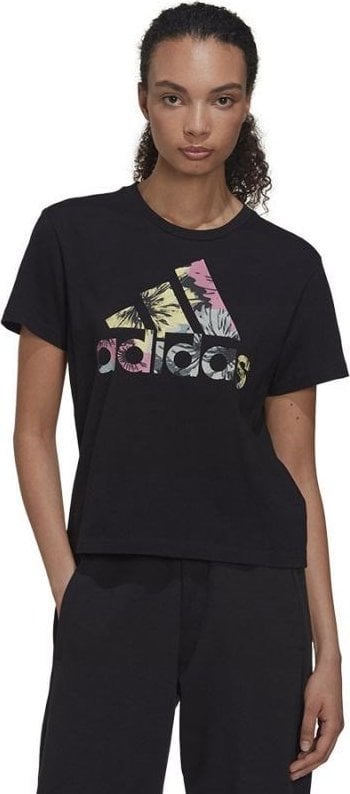 Tricou Adidas adidas Allover Print Reg Tee HI0025