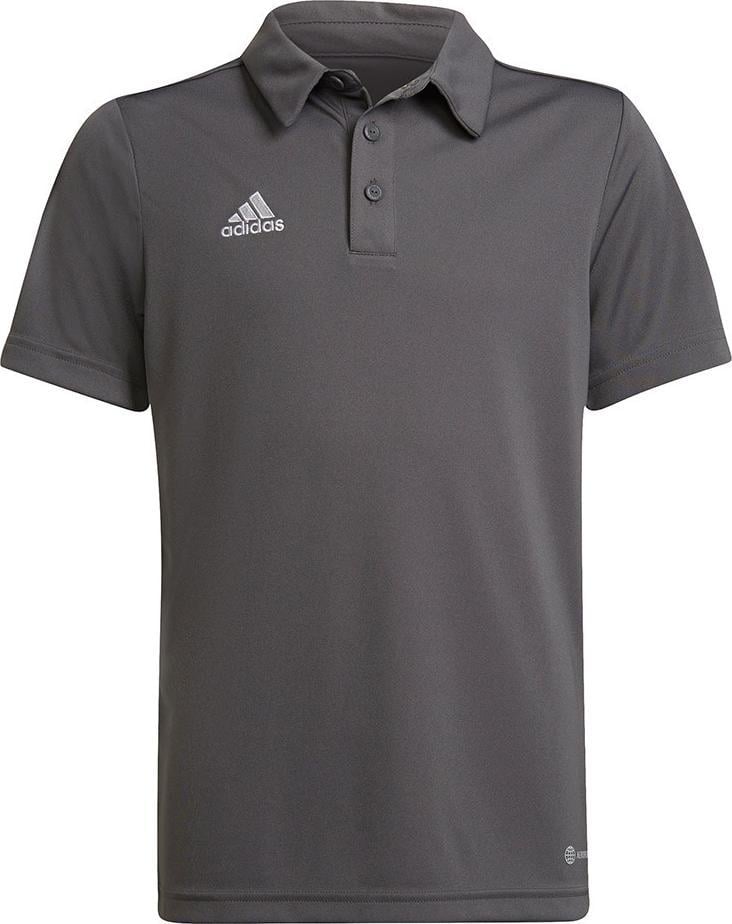 Tricou Adidas Copii adidas Entrada 22 Polo Gri H57485 : Dimensiune - 128cm