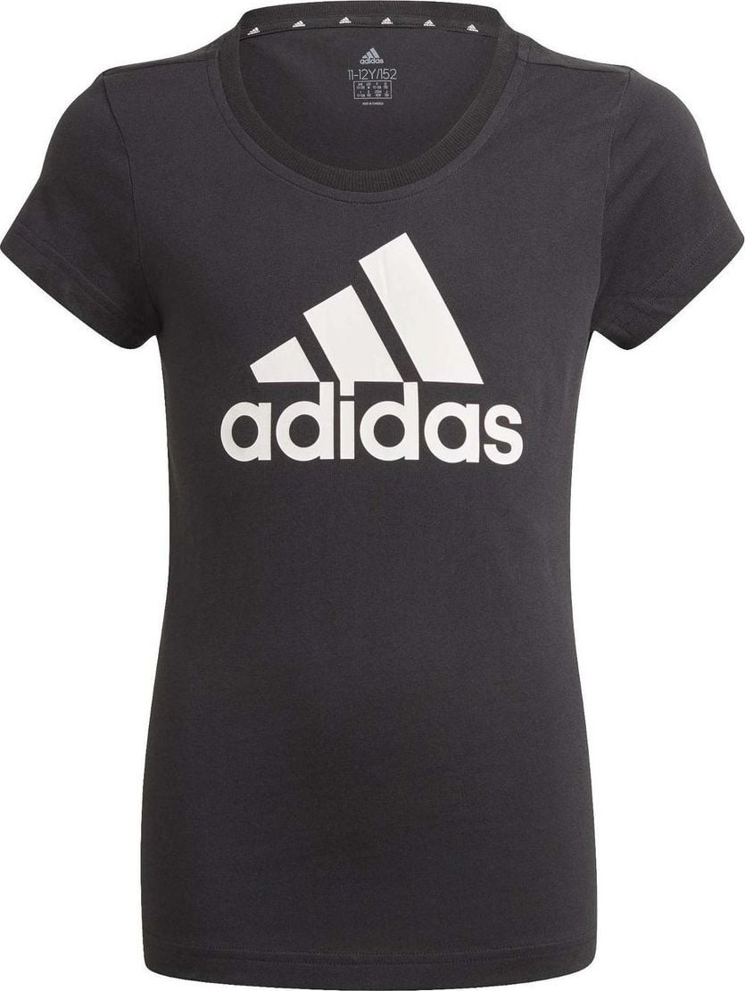 Tricou Adidas Essentials JR GN4069, Fete, Negru, 134