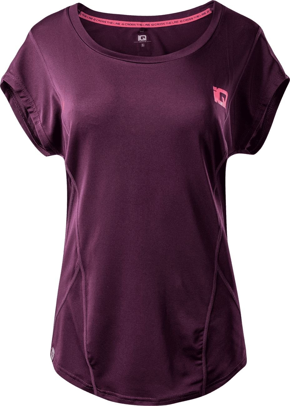 Tricou IQ damă Ladia Wmns Potent Purple s. M