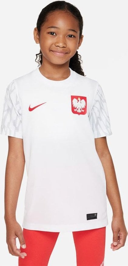 Tricou Nike Nike Polska Football Top Home Jr DN0875 100