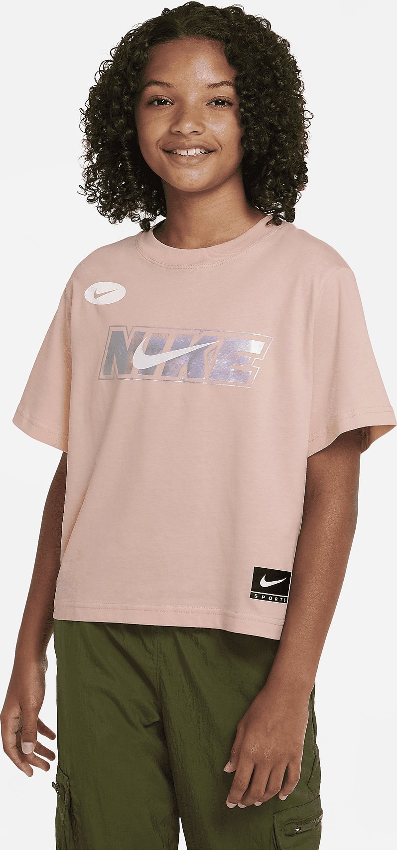 Tricou Nike Nike Sportswear Jr fete DX1724 800