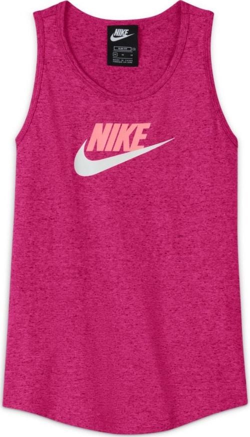 Tricou Nike Nike Sportswear Tricou din tricou pentru copii mari (fete) DA1386 615 DA1386 615 roz XL