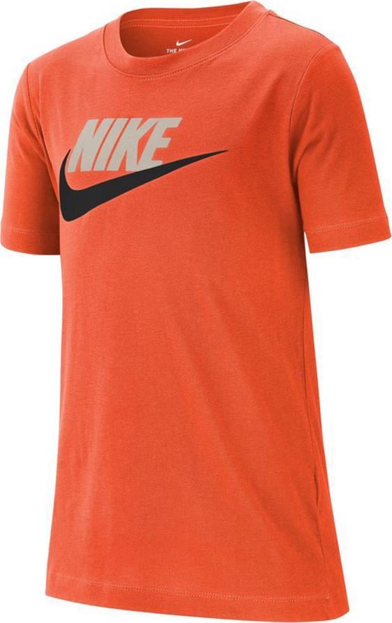 Tricou Nike Nike Sportswear Tricou pentru copii mari AR5252 817 AR5252 817 portocaliu S (128-137)