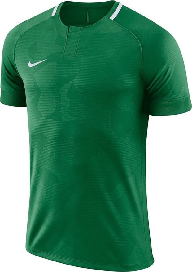 Tricou Nike Nike Y NK Dry Chalang II JSY SS 894053 341 894053 341 verde XL (158-170cm)