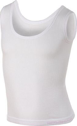 Tricou pentru copii Brubeck COMFORT COTTON alb, mărime 140/146 cm (TA10230)