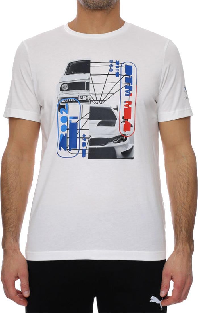 Tricou Puma Puma BMW Motorsport Graphic 531194-02 alb M