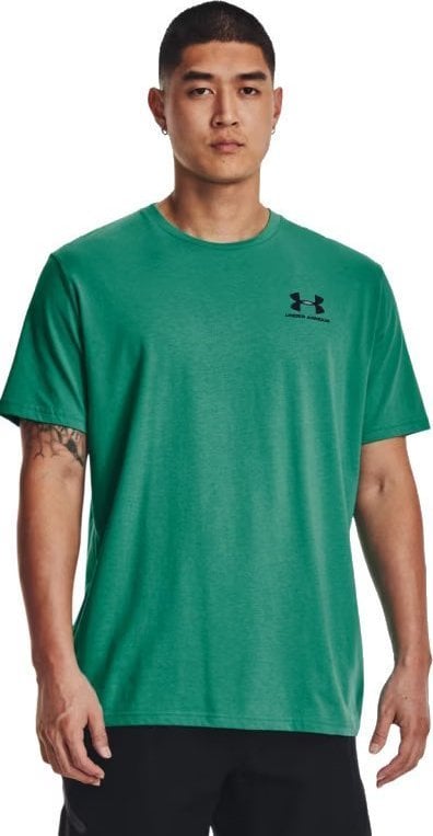 Tricou Under Armour pentru bărbați Under Armour Sportstyle Left Chest SS verde 1326799 509 M