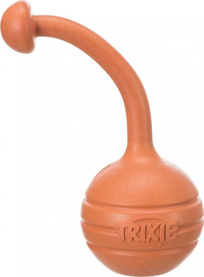 Trixie Be Eco, minge cu maner, pentru caine, TPE, 6x13 cm, plutitoare, diverse culori