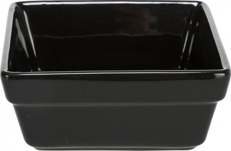 Trixie Bol ceramic pentru TX-24821, negru, 0,4 l/13 × 6 × 13 cm