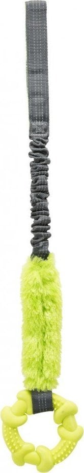 Trixie Bungee Tugger cu inel, Jucărie, culori asortate, 10/56 cm, cu amortizor