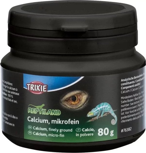 Trixie Calcium, pentru reptile și amfibieni, 80g