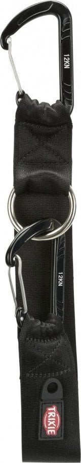 Trixie Centura cu carabina, neagra, 30 cm/38 mm, universala