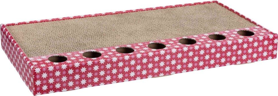 Carton pentru zgariat Trixie 48 × 25 × 5 cm roz pentru pisici 48005