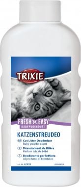Odorizant cu parfum pentru cutie de gunoi Trixie Fresh'n'Easy, pudră pentru copii, 750 g