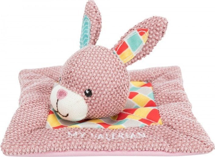 Snuggler Trixie Bunny Junior, material textil, 13 x 13 cm