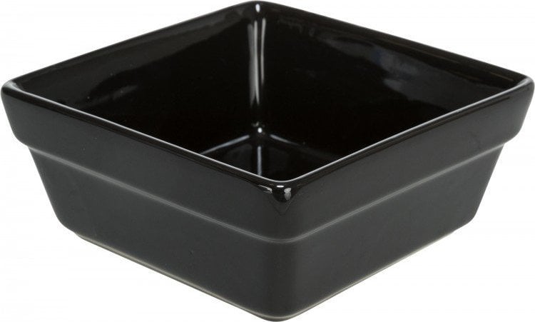 Trixie Bol ceramic pentru TX-24820, negru, 0,2 l/11,5 × 5 × 11,5 cm