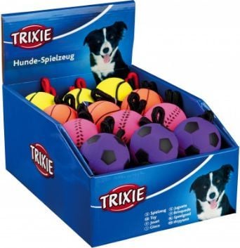 Trixie Play Balls, mier. 4 cm maro/bej 42buc la pachet