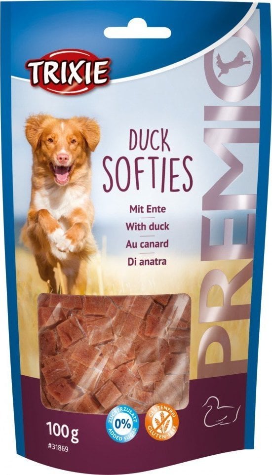 Trixie PREMIO Duck Softies delicatese cu rață, 100 g