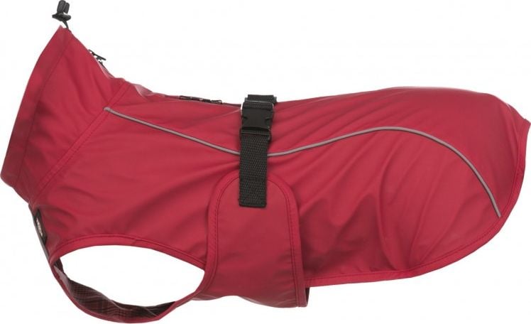 Trixie Vimy, haina de ploaie, pentru caine, rosu, M: 50 cm