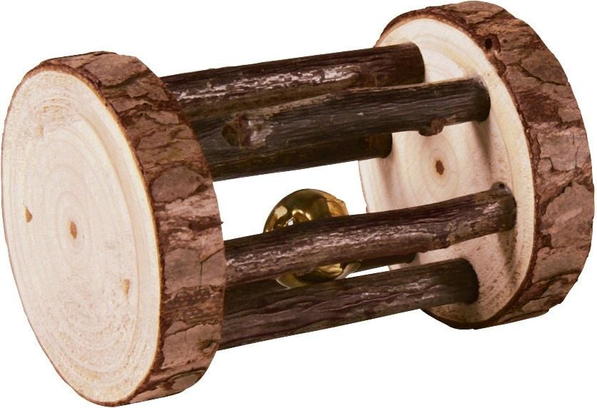 Trixie Jucarie pentru rozatoare Rula din lemn 7×5 cm