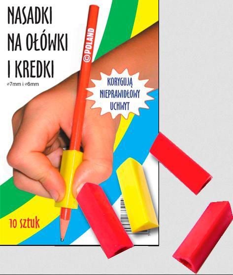 Suporturi triunghiulare pentru creioane și creioane (10 buc)