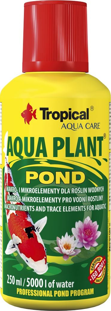 Solutie pentru iaz Tropical, Aqua Plant Pond, pentru 5.000 l de apa, 250 ml