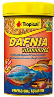 Hrana naturala cu vitamine pentru pesti Tropical Dafnia Vitaminized, 12g