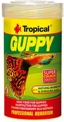 Hrana naturala pentru pesti Guppy Tropical Guppy, 100ml / 20g