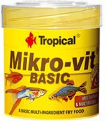 Hrana pentru pesti Tropical Micro-vit Basic, 50ml / 32g