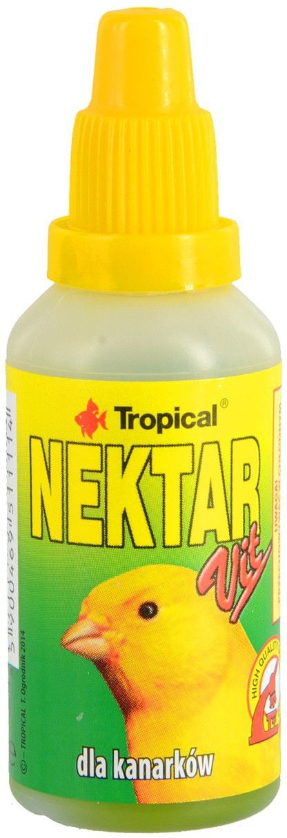 Suplimente nutritive Tropifit pentru canari, Nektar-Vit, 30ml
