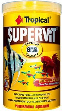 Hrana de baza pentru pesti de acvariu Tropical Supervit, 100ml / 20g