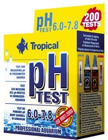 Test de pH, Tropical, Acvariile cu apa dulce, de la pH 6,0 la 7,8