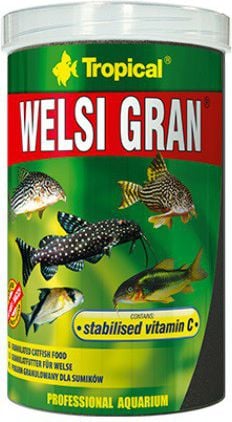 Hrana pentru pesti care se hranesc pe fundul apei Tropical Welsi Gran, 100ml / 65g
