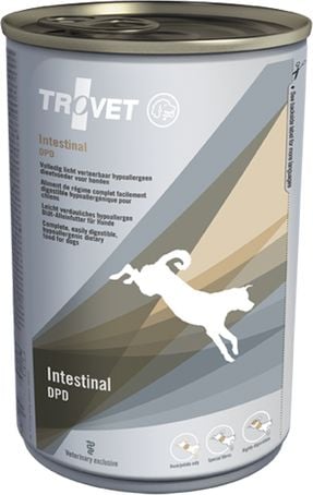 Trovet Intestinal DPD - 400 g se traduce in romana ca Trovet Intestinal DPD - 400 de grame.
