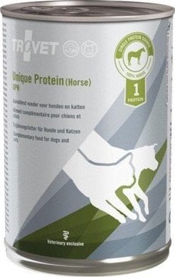 Trovet Trovet UPH Unique Protein 400 g cu carne de cal, pentru caini si pisici