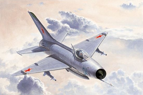 Trumpeter Mig21F13J7 Fighter (02858)