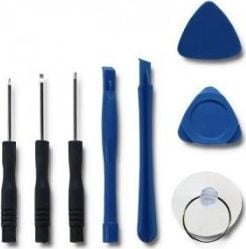 Cabluri si accesorii retele - Trusa 8 piese reparatie telefon mobil Qoltec, Albastru