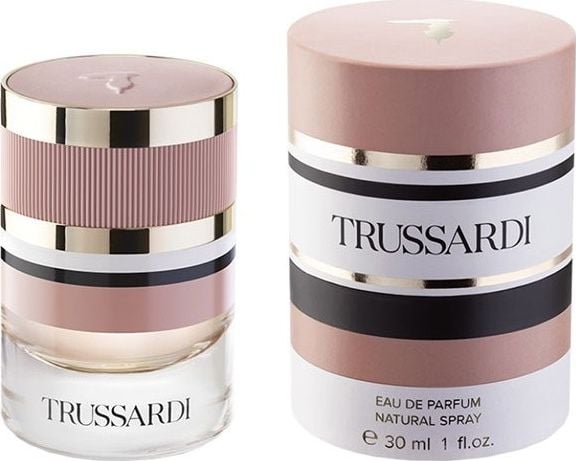 Trussardi Eau De Parfum EDP în poloneză se traduce ca Trussardi Apa de Parfum EDP 30 ml în română.