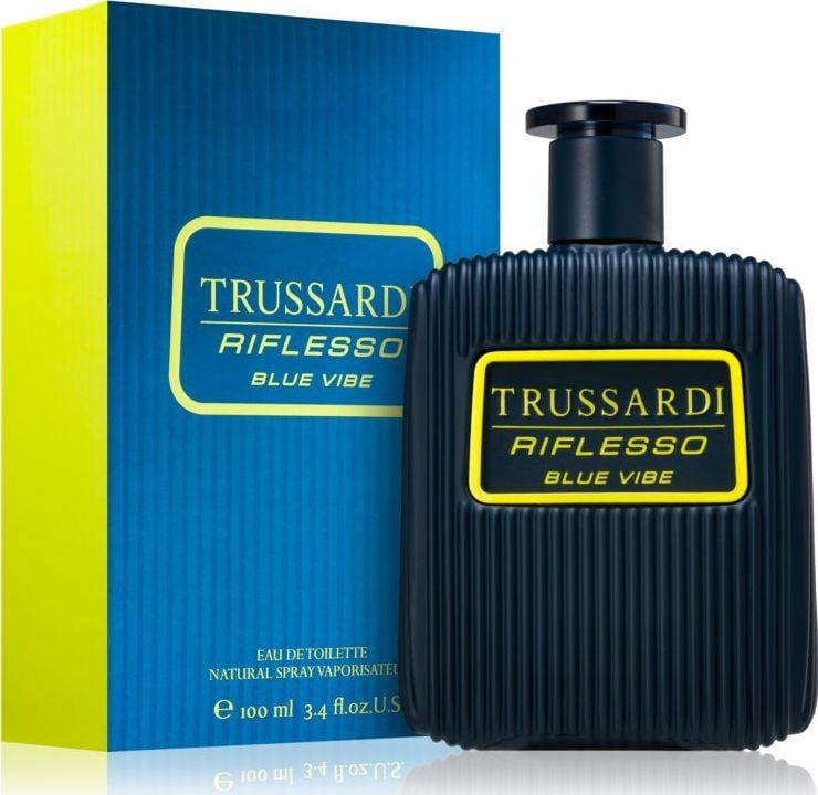 Trussardi Riflesso Blue Vibe EDT 50 ml se traduce in romana ca Trussardi Riflesso Blue Vibe EDT 50 ml.