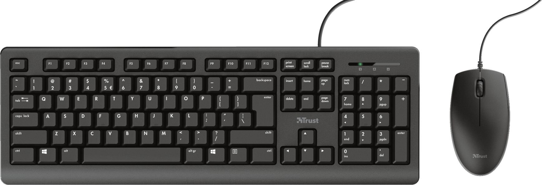 Trust Primo Keyboard + Mouse (23970)
