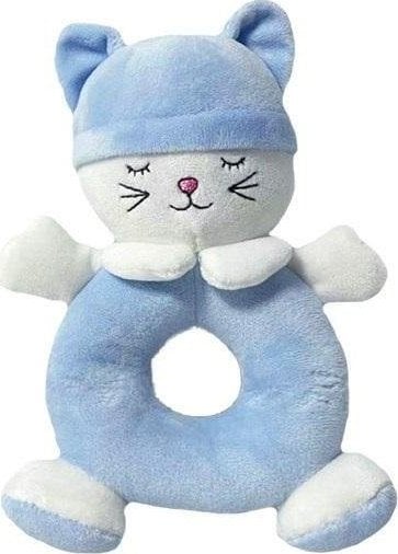 Tulilo Rattle Kitty albastru 18cm