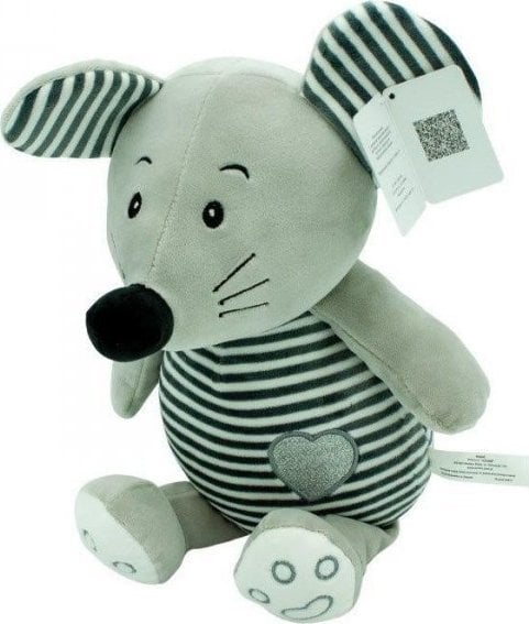 Tulilo Mascot jucării în dungi - Mouse 26 cm
