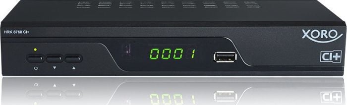 Mediaplyer xoro Xoro HRK 8760 CI+, HD Kabelreceiver, PVR-Ready, schwarz - SAT100517